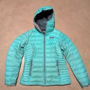 Patagonia Women's Teal Puffer Jacket